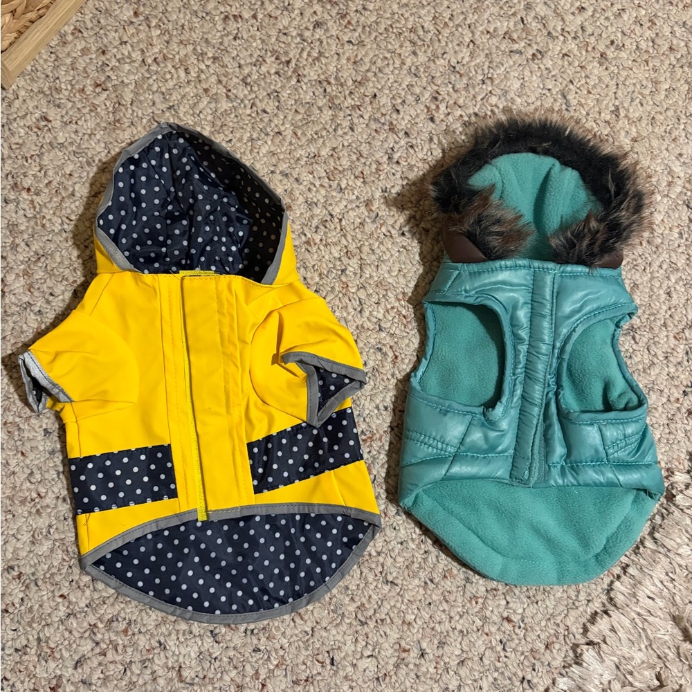 Raincoat and Winter Coat Dog Jackets